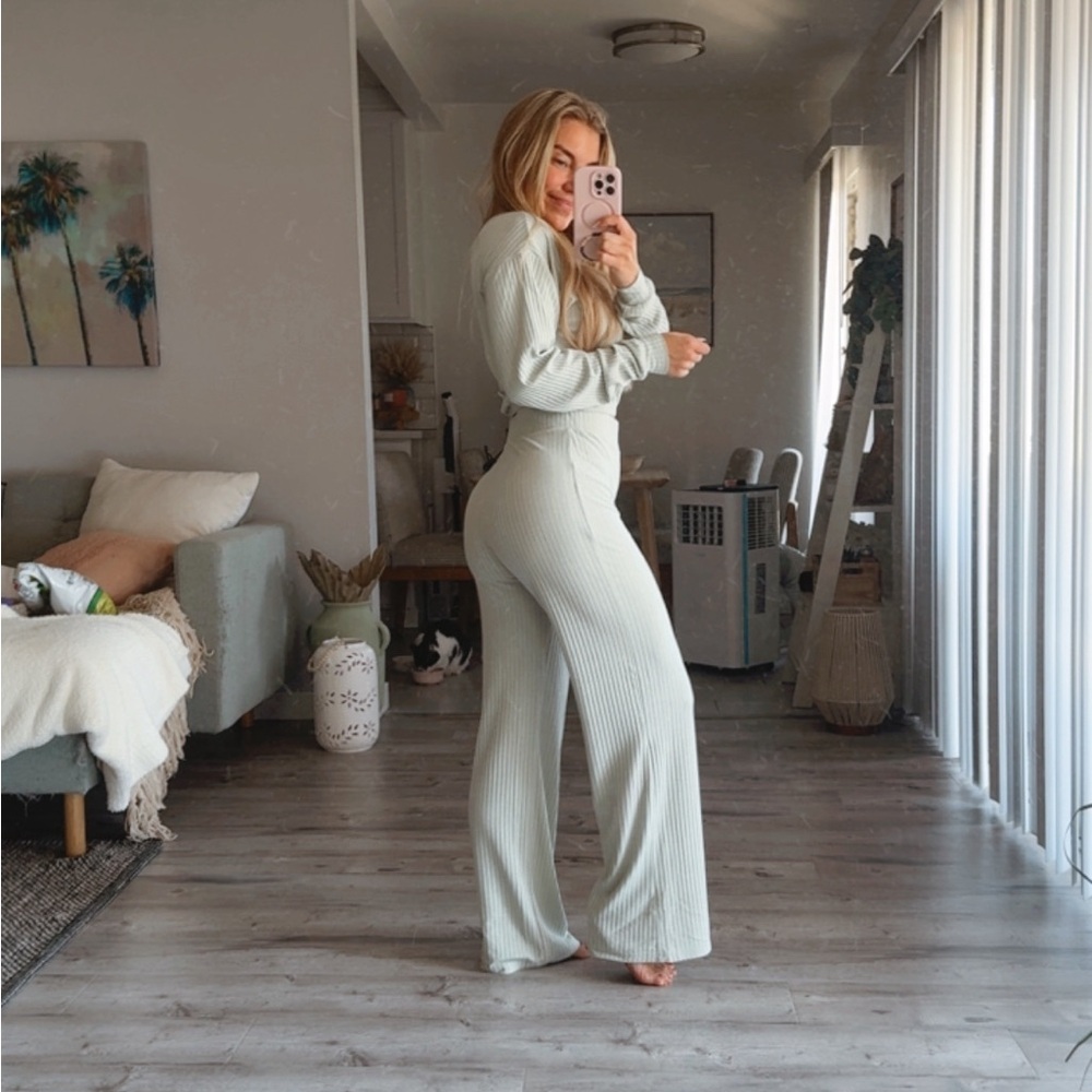 Ribbed Matching Set Xs - image 2